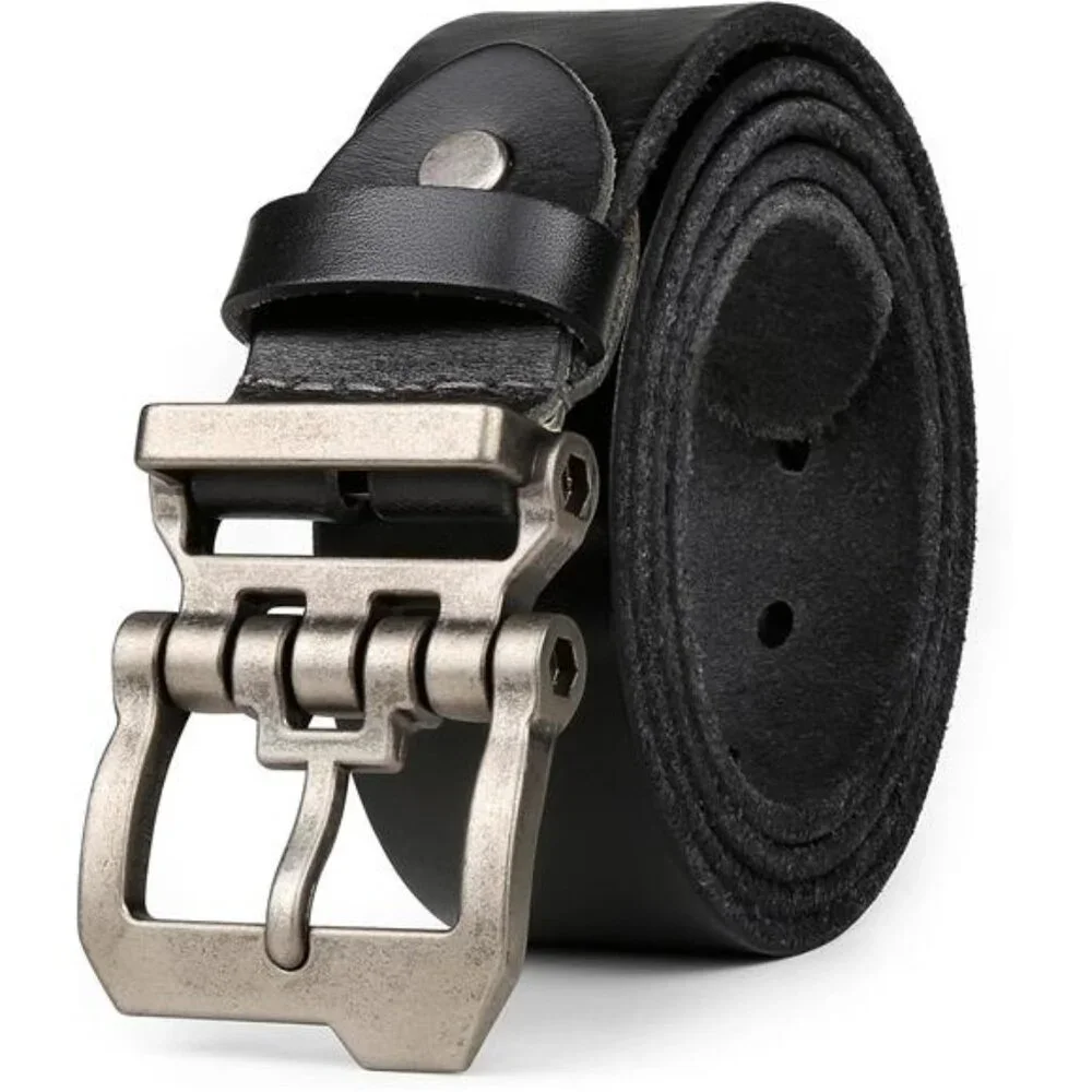 Men's Leather Belt, Black